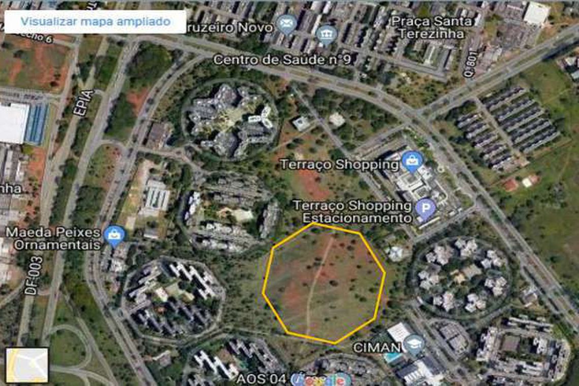 Suspensa venda de terreno da União em área nobre de Brasília