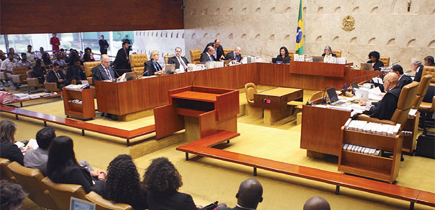 STF tem maioria para cessar prescrição em acórdão condenatório