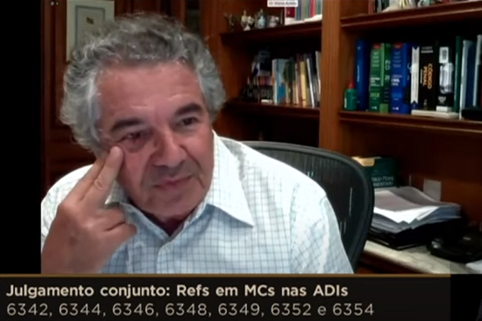 AO VIVO: Marco Aurélio diz que MP 927 visou preservar empregos e mantém validade da norma