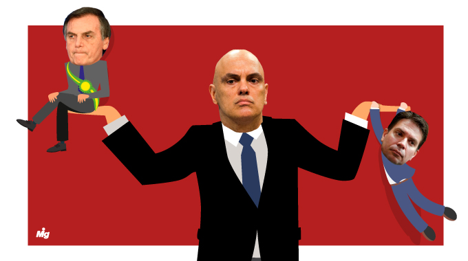 Alexandre de Moraes suspende nomeação de Ramagem na PF