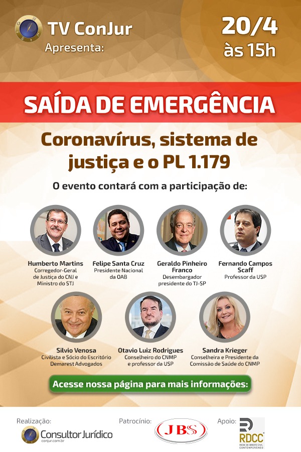 Juristas explicam atuação dos reguladores durante coronavírus