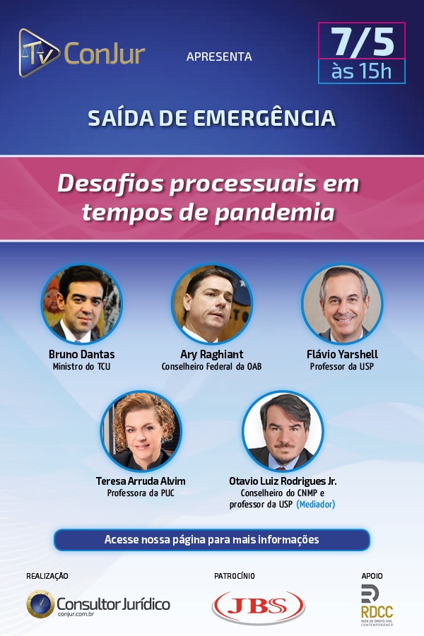 CPC tem instrumentos para minimizar "pandemia processual"
