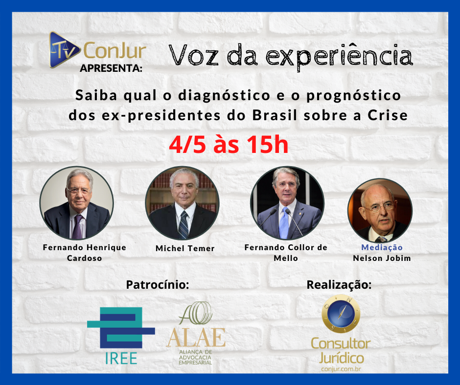 Ex-presidentes conclamam unidade e defendem Constituição