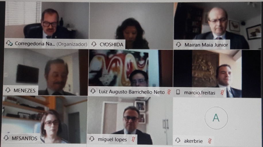 Por videoconferência, corregedor nacional inicia inspeção no TRF-3